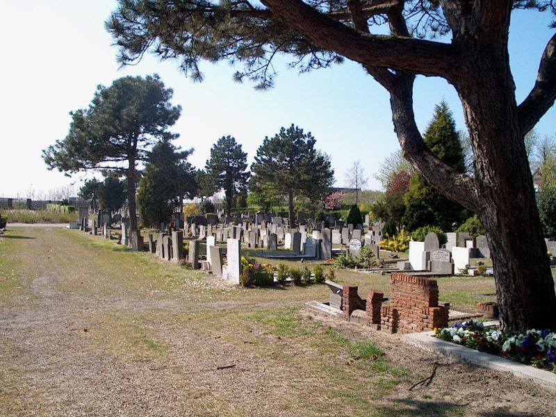 Foto van de Algemene begraafplaats De Wester te IJmuiden